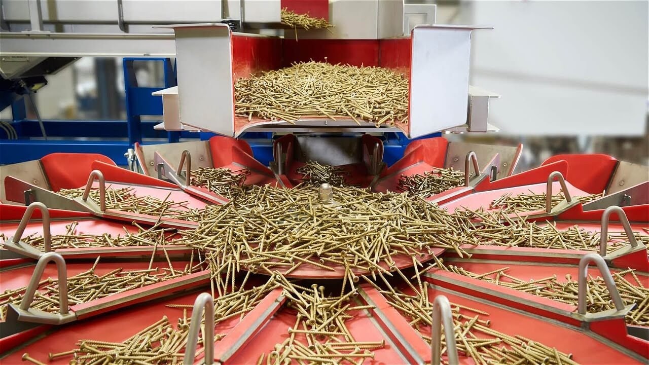 Altrimex | Multihead packaging line for screws and bolts