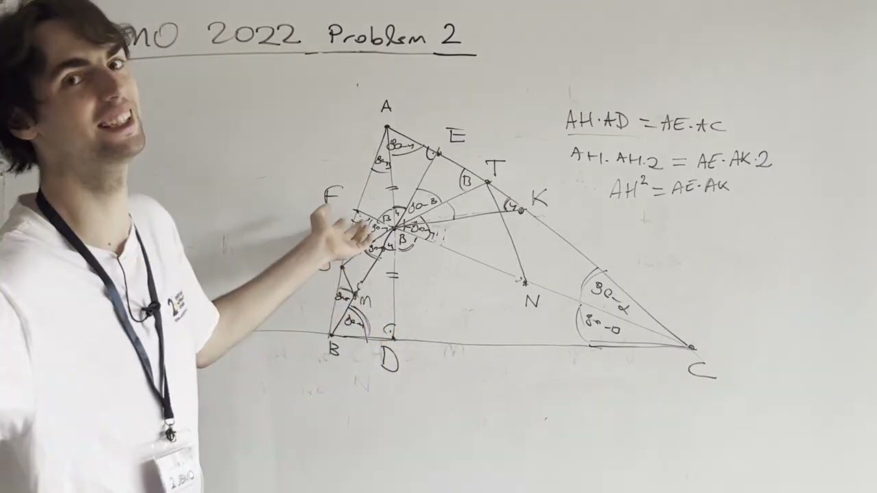 JBMO 2022 - P2: Cute Geo from the Junior Balkan Math Olympiad