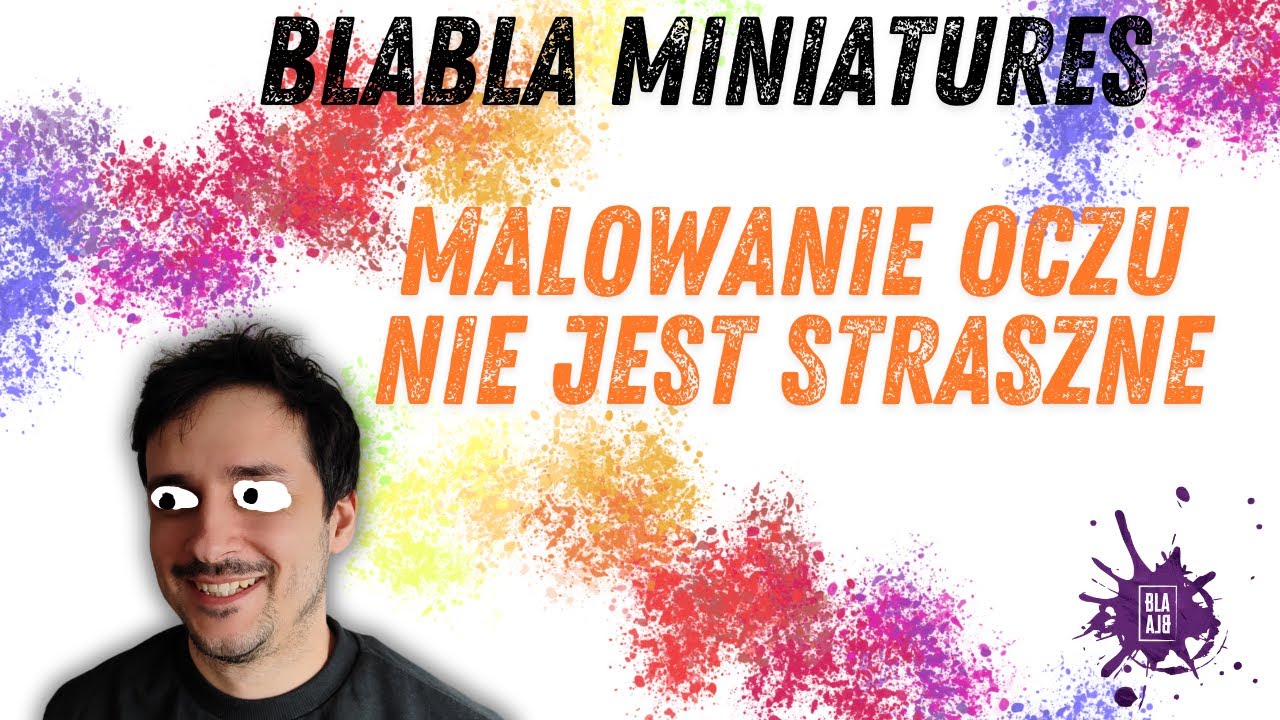 Jak pomalować oczy na figurce?