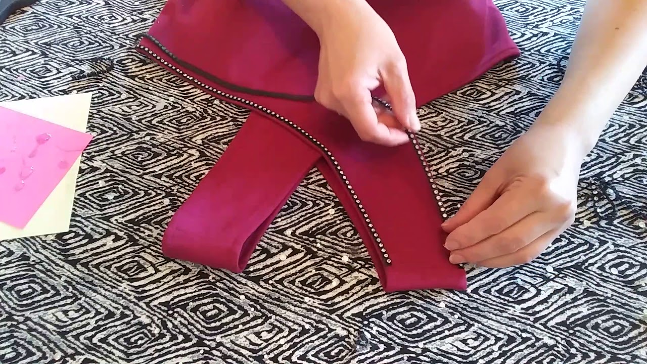 Embellish a simple plain dress