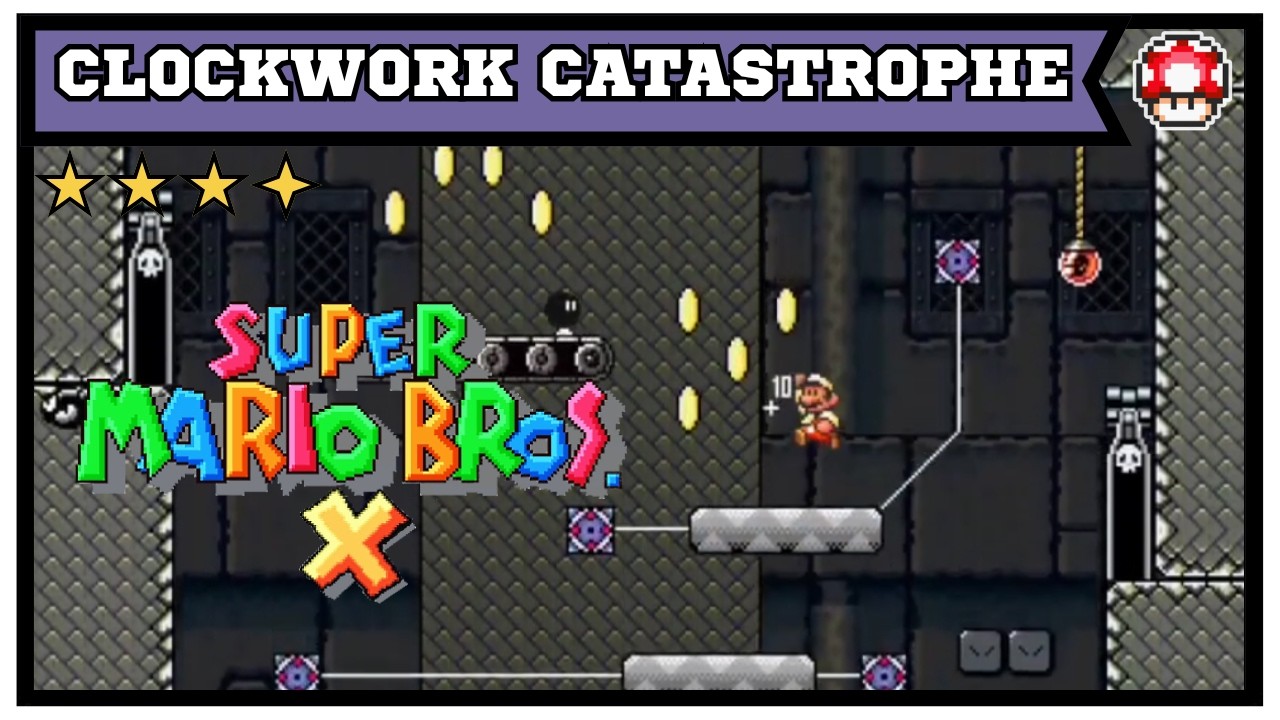 «Механическая катастрофа» от MarioWorker12 | Лучшие уровни SMBX