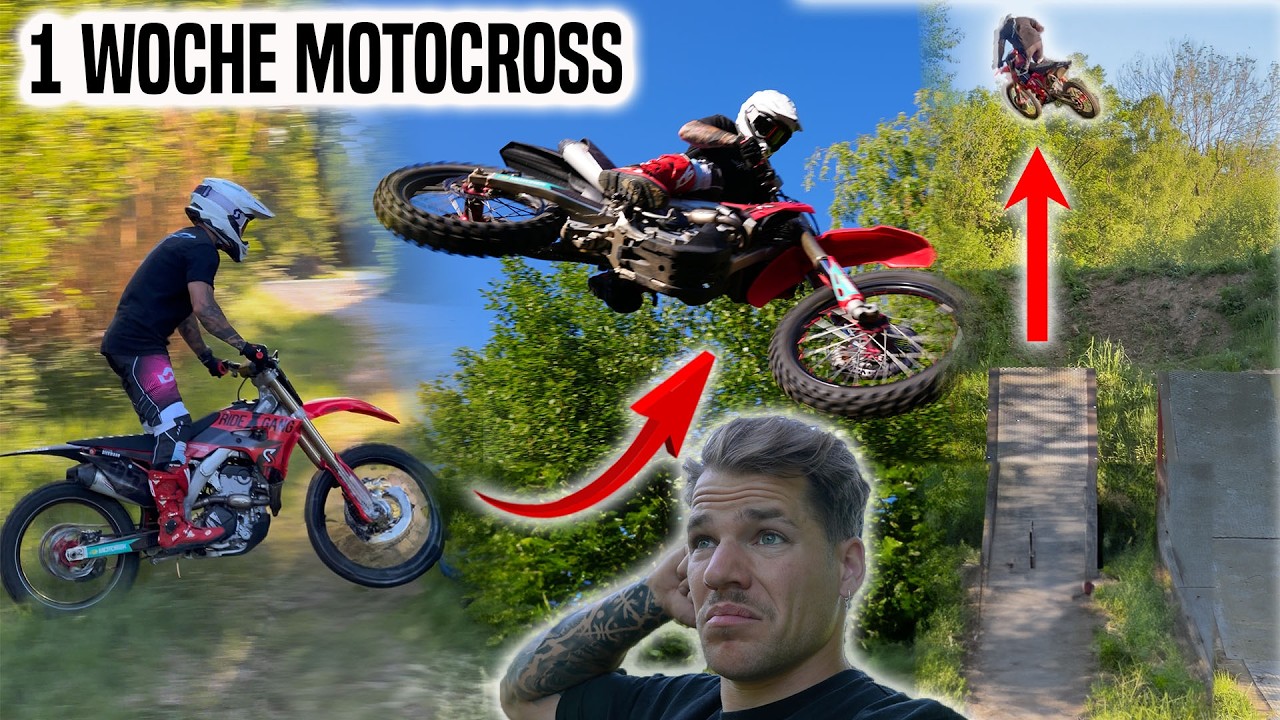 Soviel Fortschritt in einer Woche Motocross! 4 MX Tracks & Rampen Action! Greven, Salzgitter Geseke