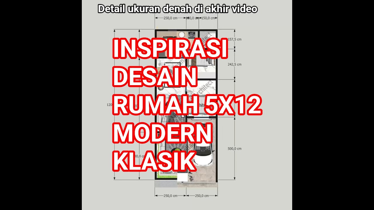 INSPIRASI DESAIN 5X12 MODERN KLASIK #basmallaharchitecture