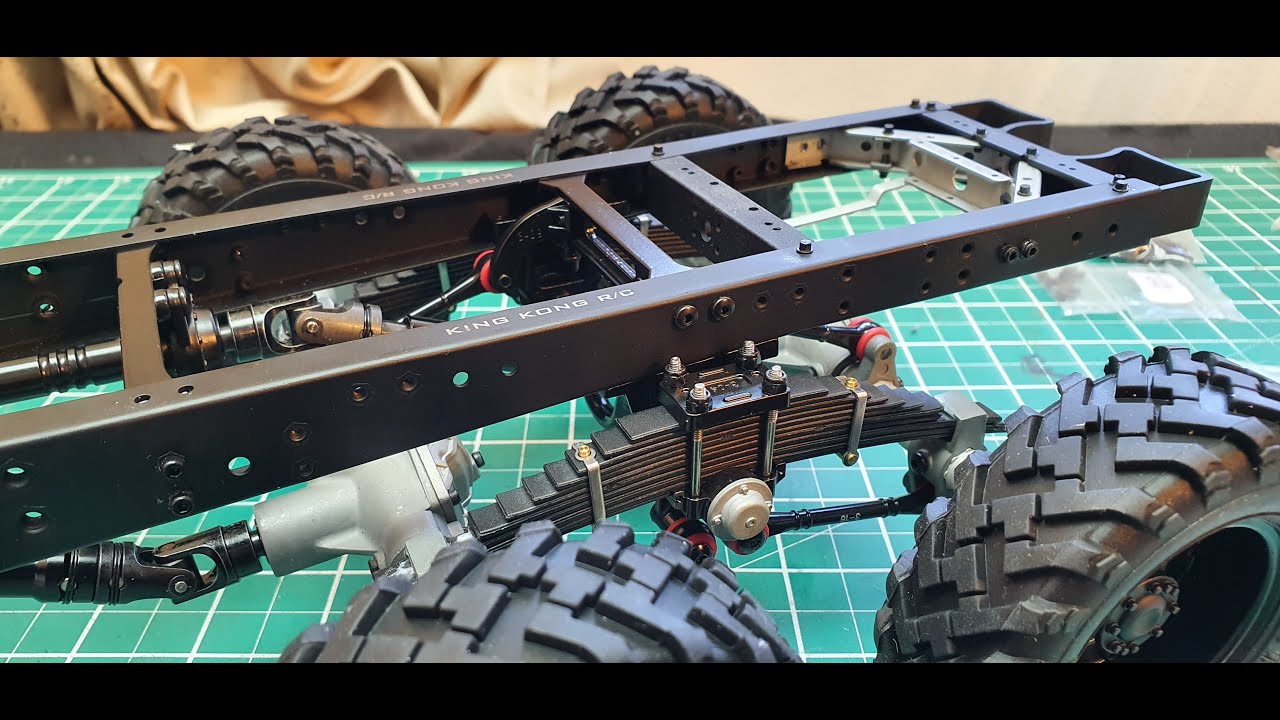 King Kong 1/12 RC Zil Zsil 6x6 Military Truck Chassis CA30 Pt1