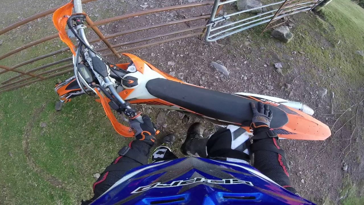 riding my 2012 ktm 250 excf