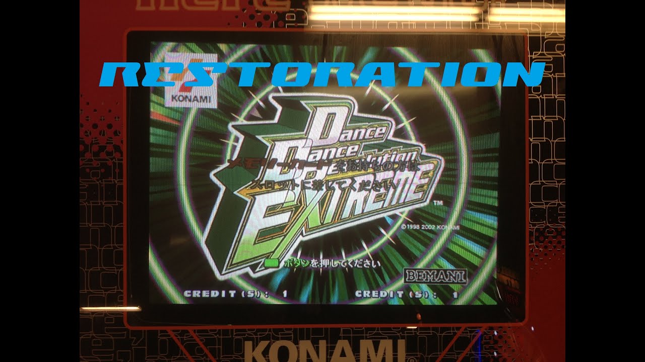 The DDR Machine Restoration