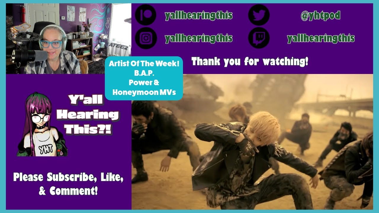B.A.P. Reaction | Power and Honeymoon MV First Reaction | Artist of the Week