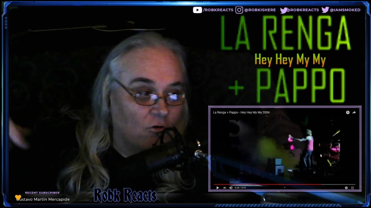 La Renga + Pappo - Hey Hey My My - Requested Reaction