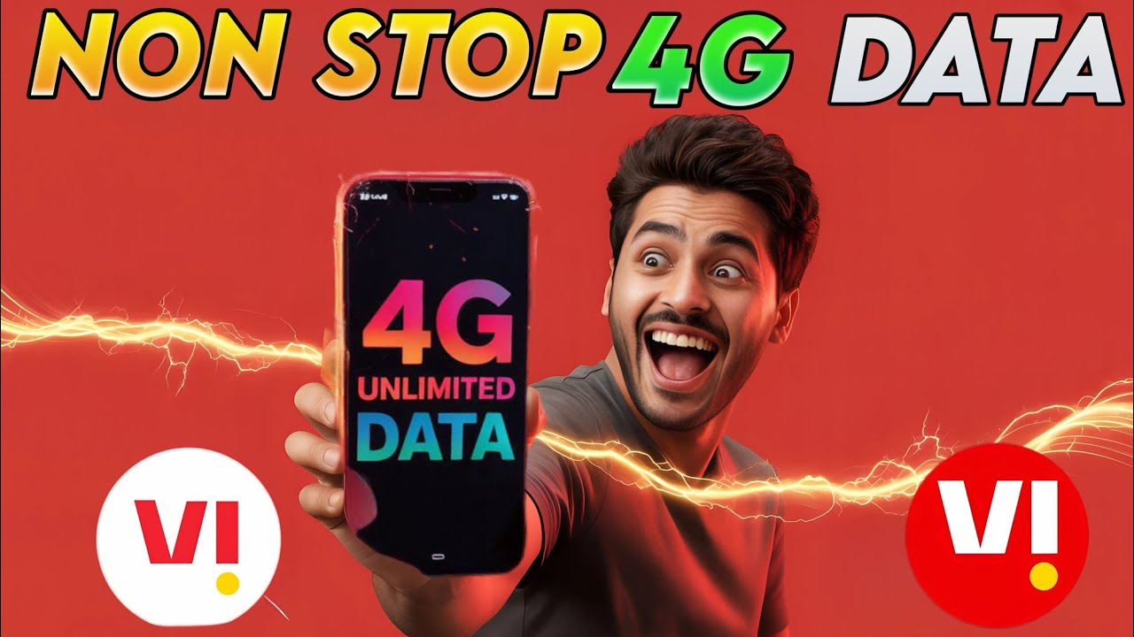 Vi Non-Stop 4G Plan Explained | Unlimited 4G Data
