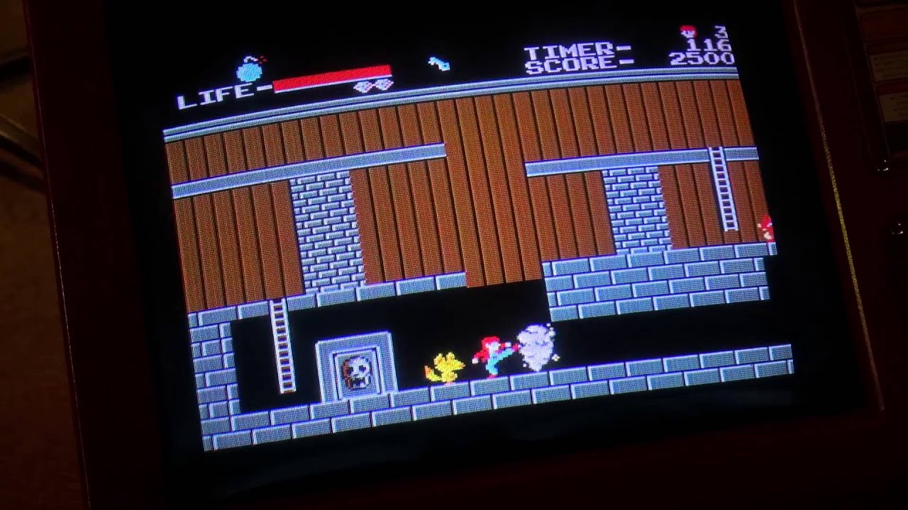 Nintendo Vs. Goonies Arcade Review Gameplay Walkthrough - FAMICOM REVISITED