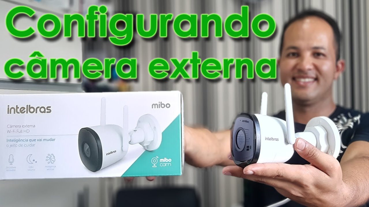 INSTALANDO E CONFIGURANDO CÂMERA INTELBRAS WIFI EXTERNA COM ÁUDIO (IM5 S)
