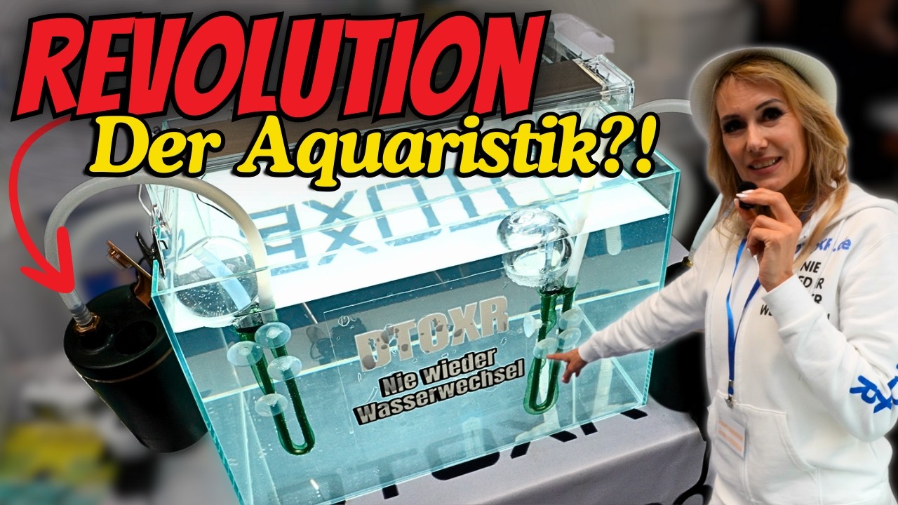 Revolution im Aquarium!? Automatischer Wasserwechsel & CO₂ | DTOXR