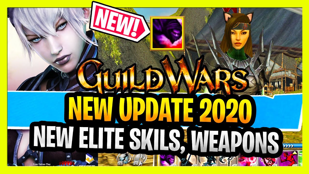 Guild Wars 1 New Update 2020 New Elite Skills / Weapons How to Get Them Guild Wars Anniversary 2020