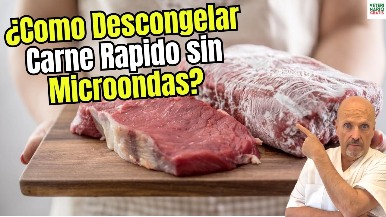 🥩❄️⚡&iquest;COMO DESCONGELAR CARNE RAPIDO SIN MICROONDAS CON ESTE TRUCO RAPIDO Y SEGURO 🥩❄️⚡