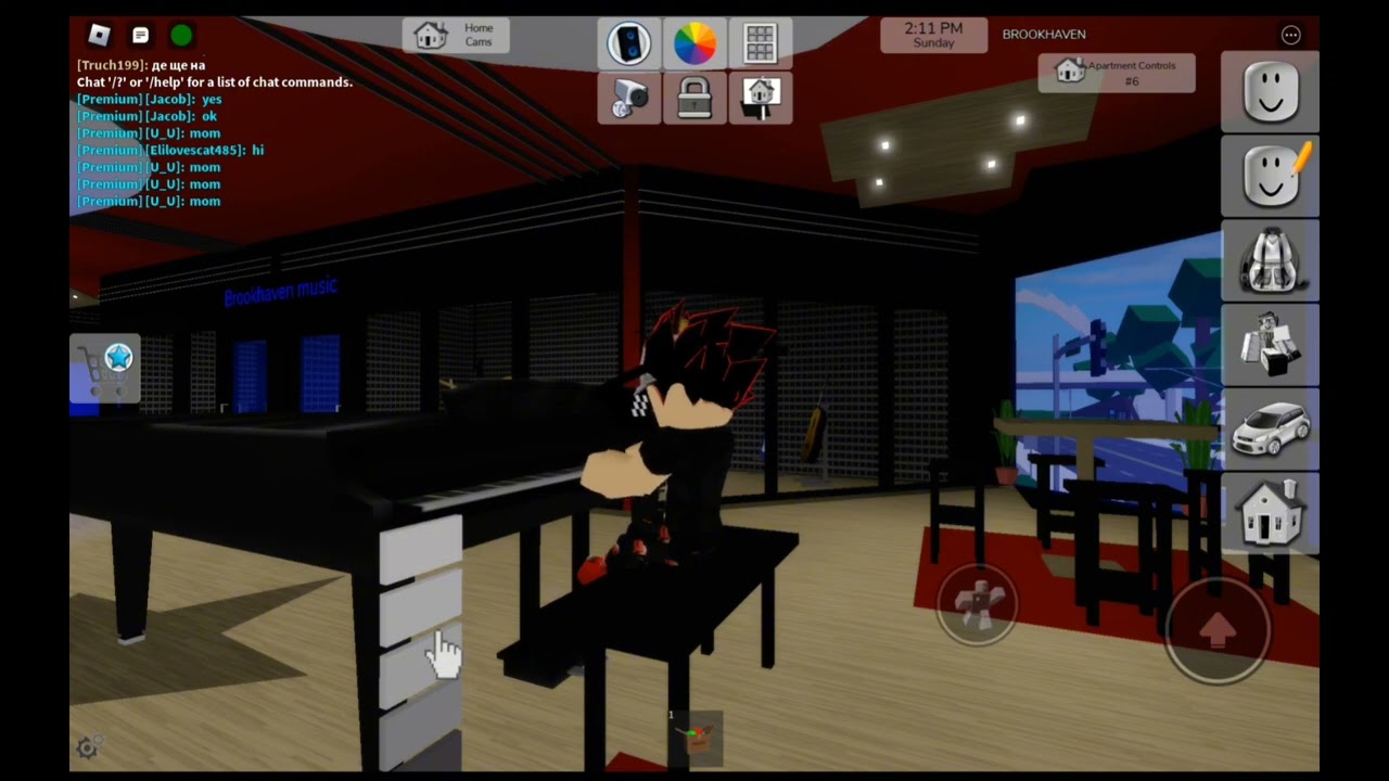 the Brookhaven piano music