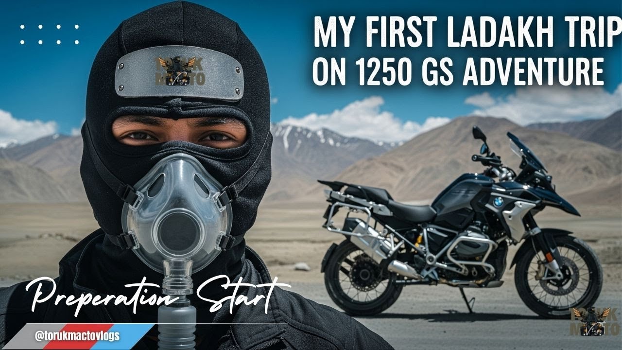 Prepping for My First Solo Ladakh Ride on BMW R1250GS | Survival Kit, Forest Cooking & Bike Setup