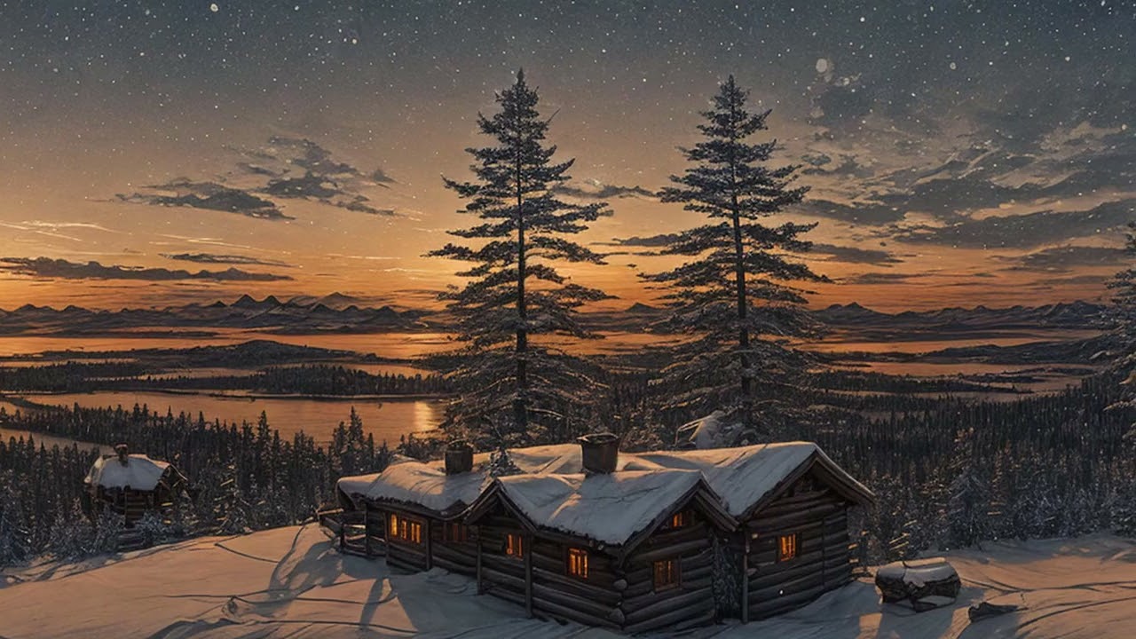 Gentle Snowfall Lullaby for Peaceful Spring Dreams