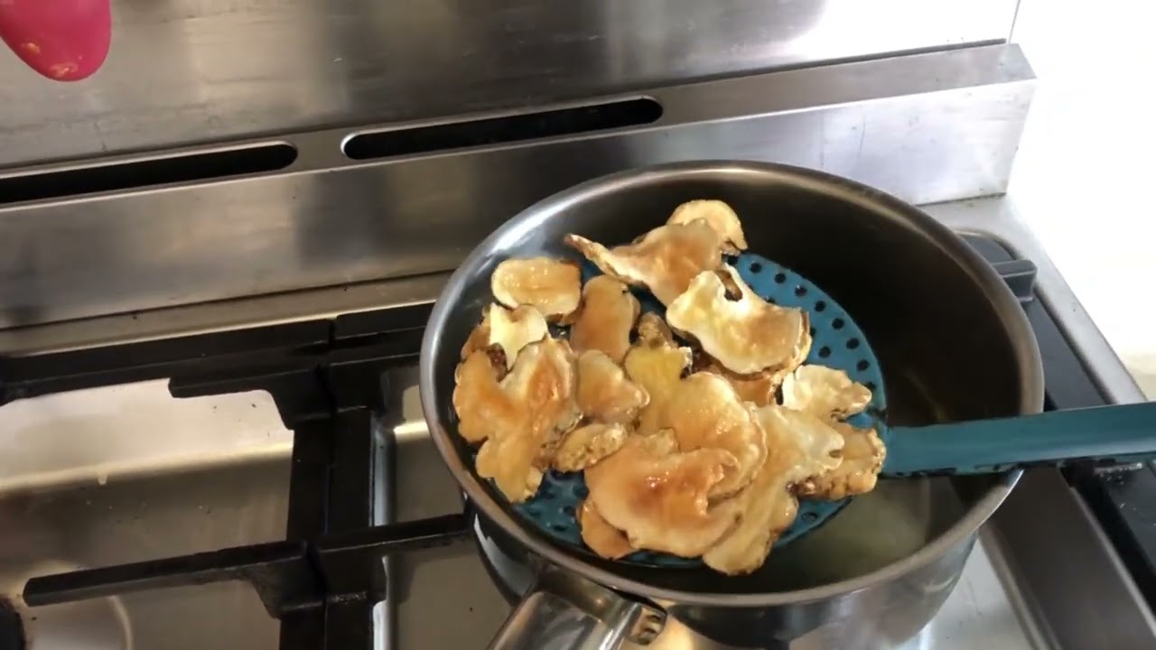 Dehydrating to store + Jerusalem artichoke chips