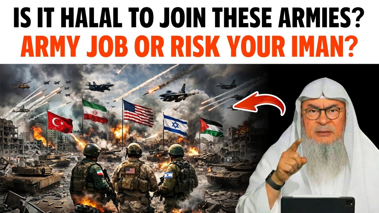 Is It Halal To Join These Armies? Army Job Or Risk Your Iman? || Sheikh Assim Al Hakeem 
