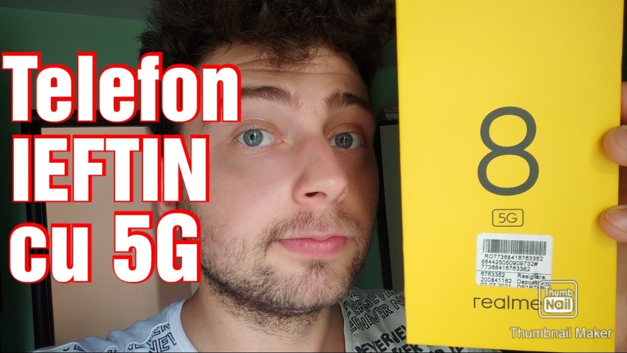 Telefon IEFTIN cu 5G?! - Realme 8 5G romana
