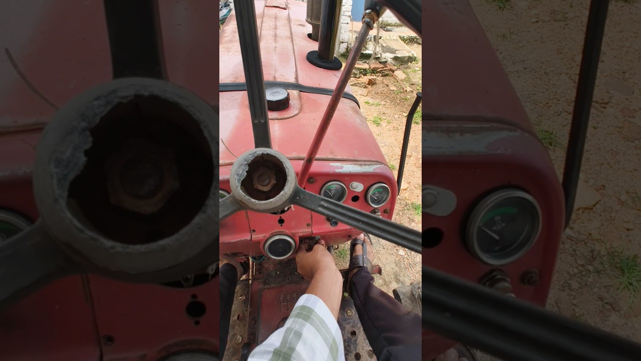 mahindra 575 key start video #mahindra575 #tractorlover #tractor #tractorvideo