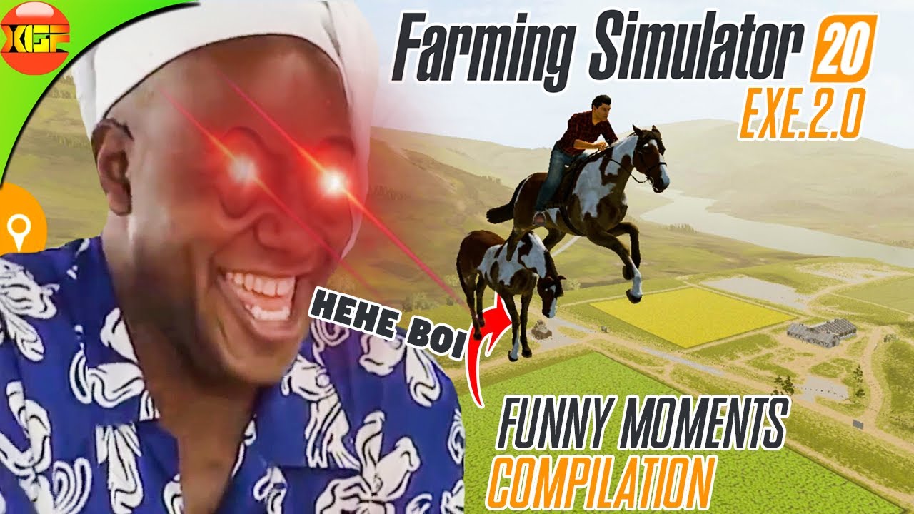 Farming Simulator 20 Funny Moments EXE. 2.0