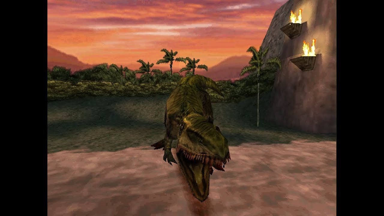 Warpath: Jurassic Park (PS1) Giganotosaurus Arcade