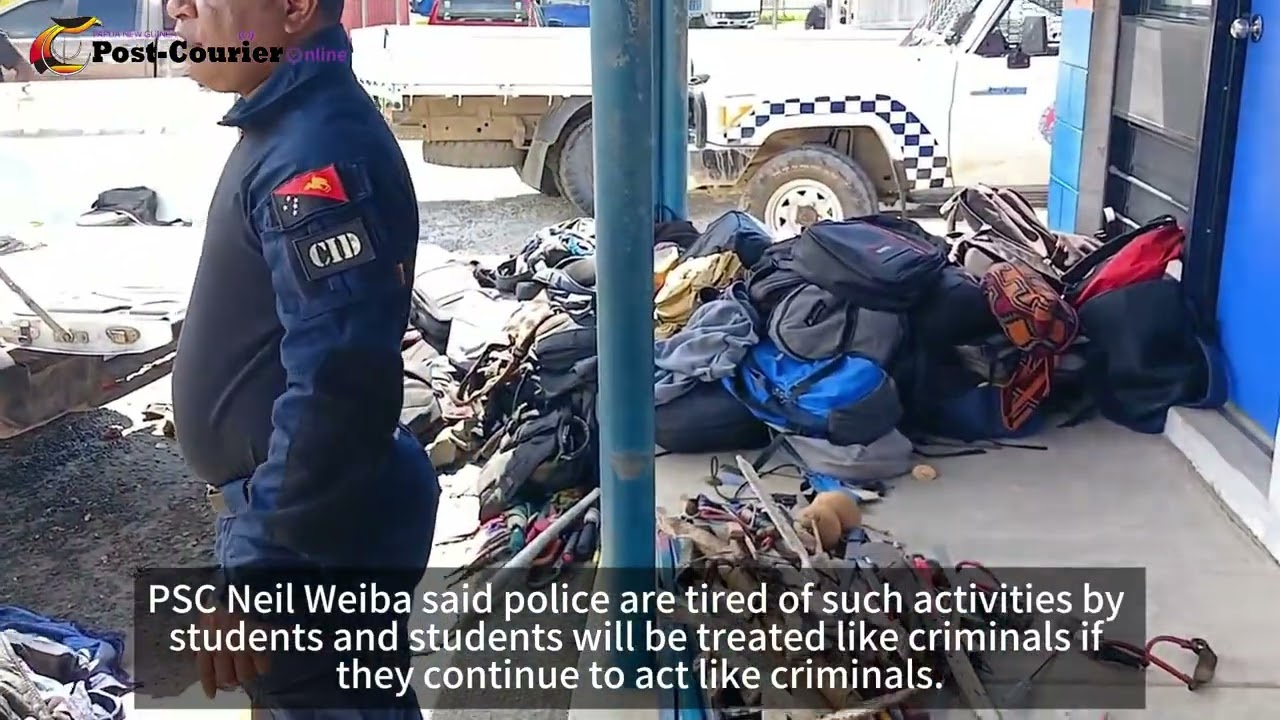 Kokopo Police makes mass arrests on secondary students amidst school fights