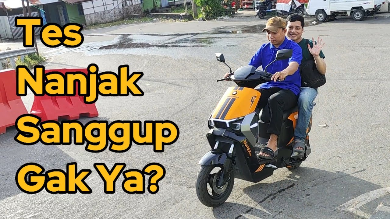 Tes Nanjak Stareer 3 Lit di Jembatan yang Tinggi sambil Bawa Penumpang, Bisa Naik gak ya?