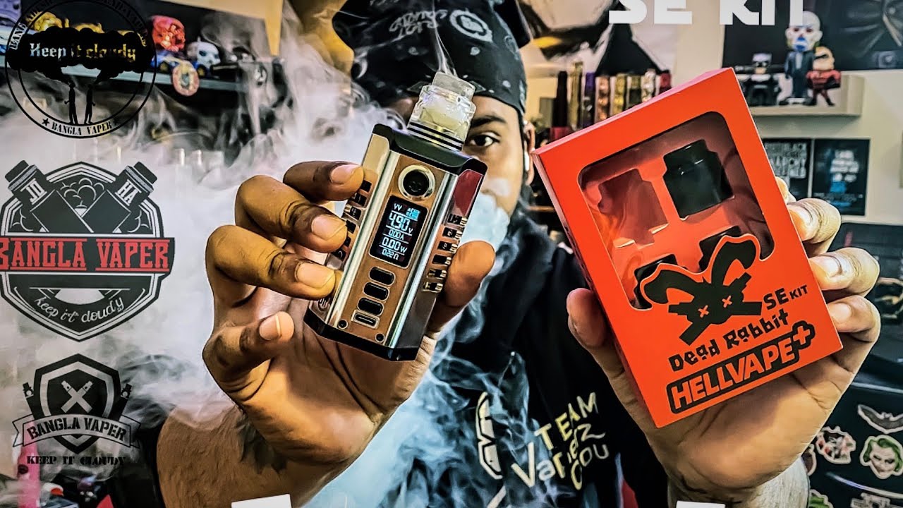 Dead Rabbit SE Kit review in bangla. Bangla Vaper. Best 24mm RDA. All in one rda.Budget rda of 2020.