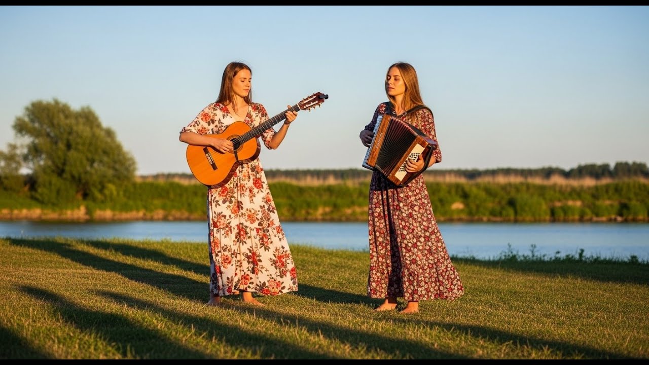 Relajación Frente Al Mar Con Guitarra Española Y Acordeón Para Una Tarde Tranquila
