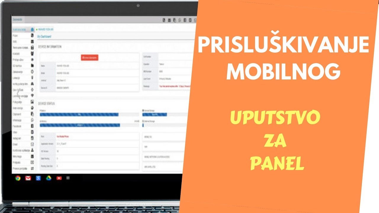 Prisluskivanje Mobilnog Telefona [Uputstvo za Panel]