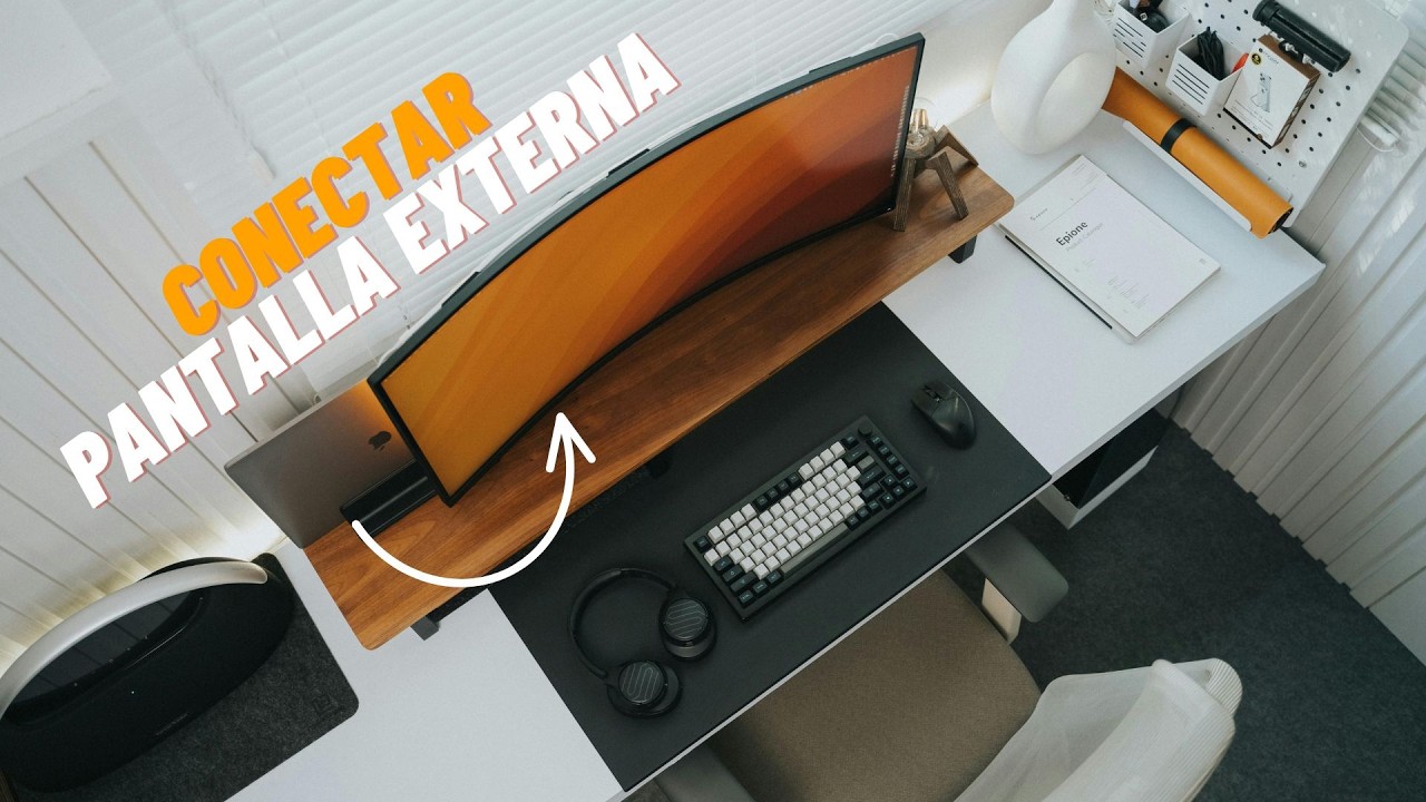 Como CONECTAR MACBOOK a UN MONITOR en 2025