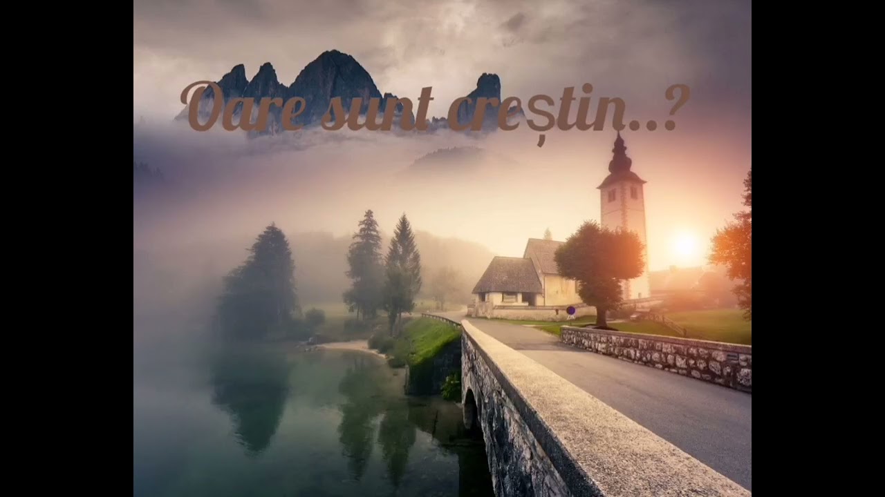 poezie, Oare sunt creștin..?