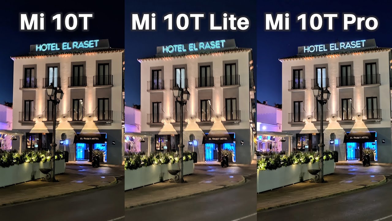 Xiaomi Mi 10T Pro Vs Mi 10T Vs Mi 10T Lite Camera Comparison