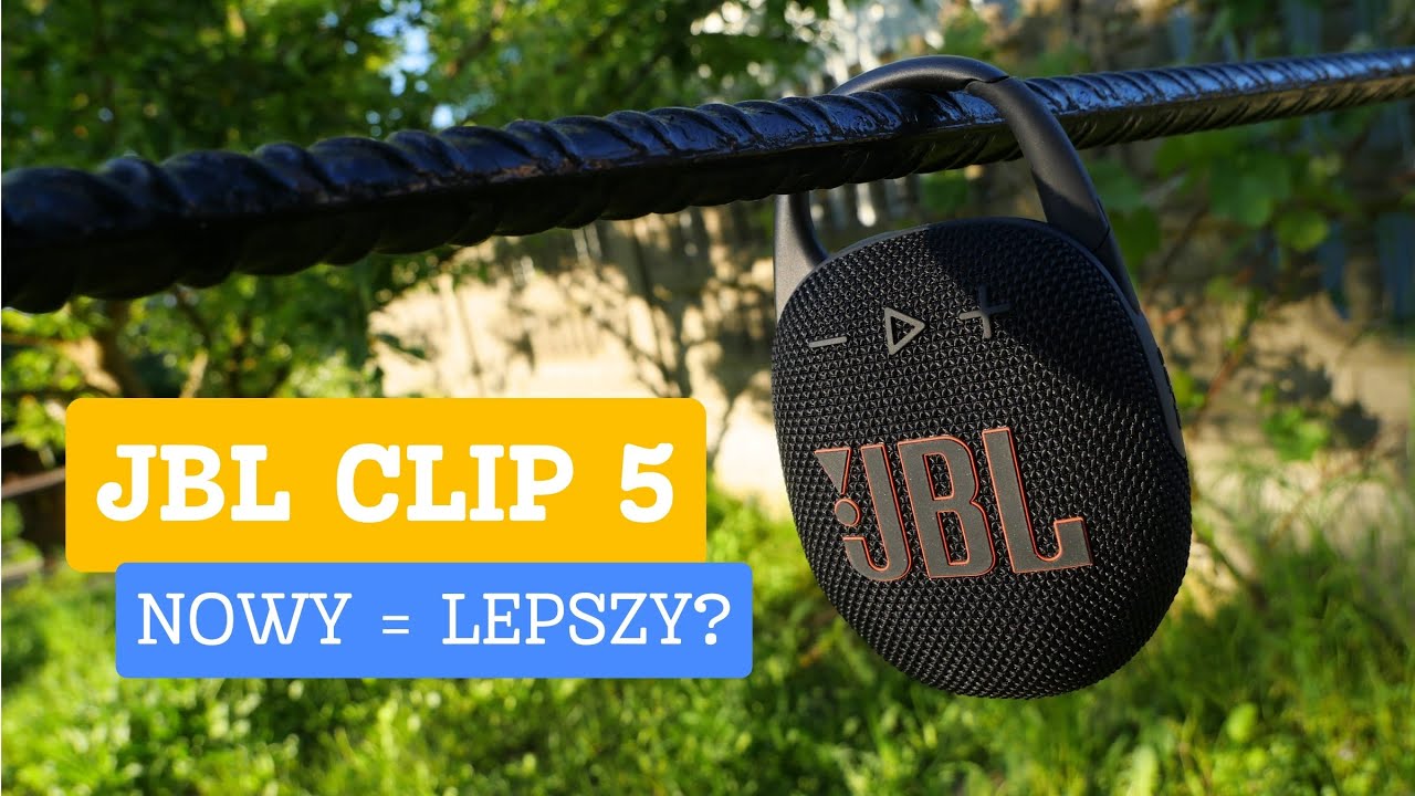 JBL CLIP 5 - NAJCIEKAWSZY przenośny głośnik JBL? Przekonajmy się! | test, recenzja