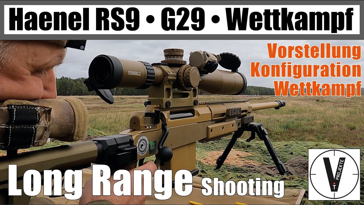 Haenel RS9 G29 .338LM • Wettkampf-Konfiguration • bereit für das nächste Match • Long Range Shooting