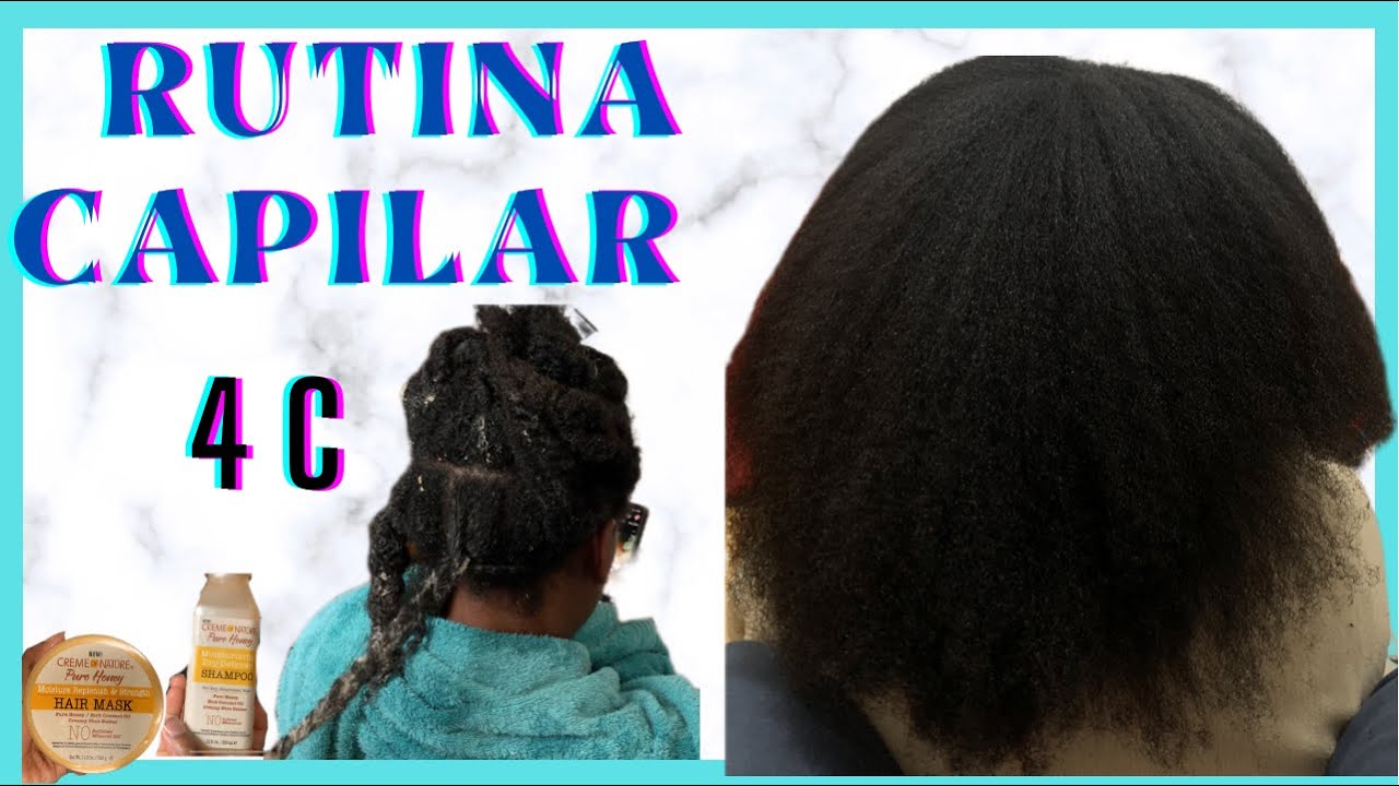 CRECIMIENTO EXTREMO  cabello afro, RUTINA CAPILAR del pelo afro 4C