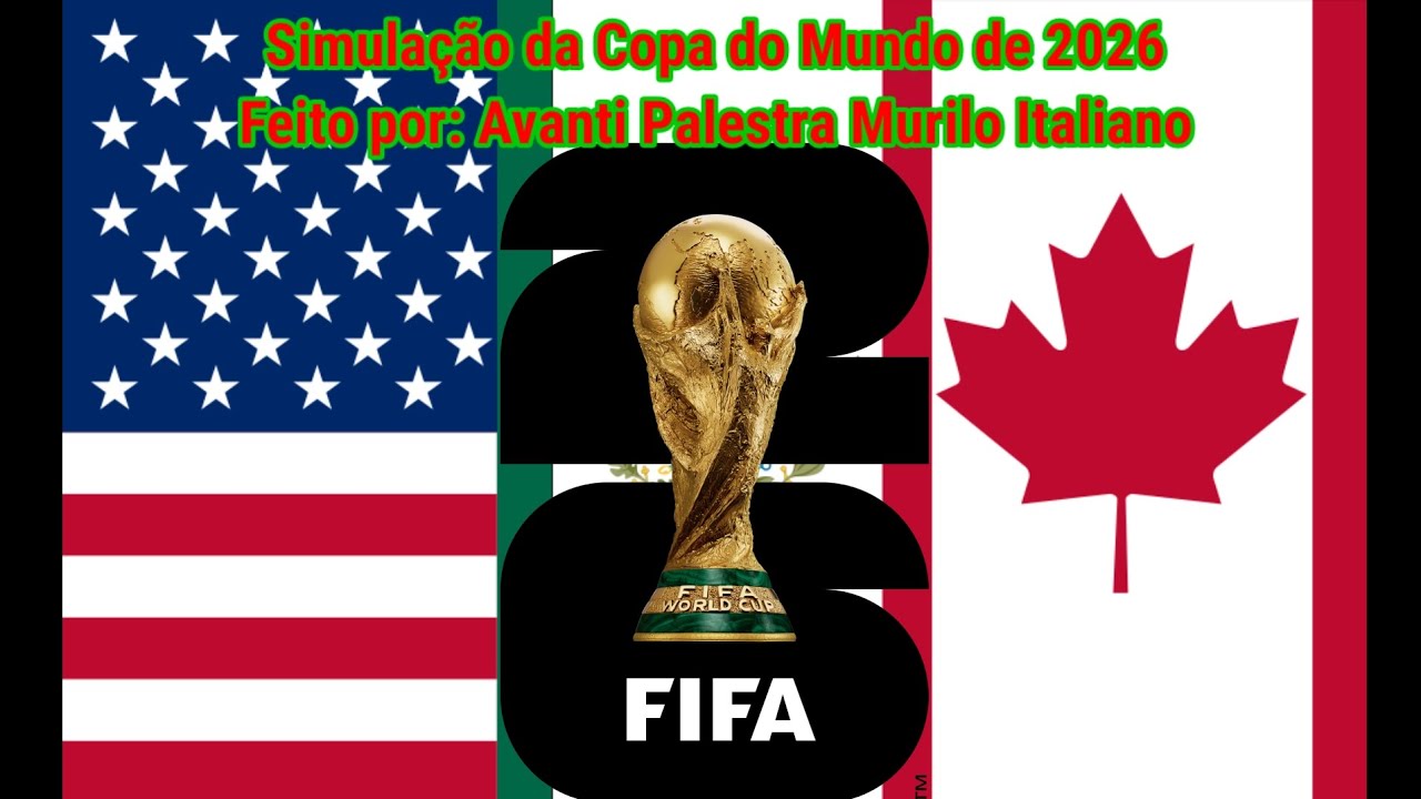 Simulação da Copa do Mundo de 2026/2026 World Cup Simulation