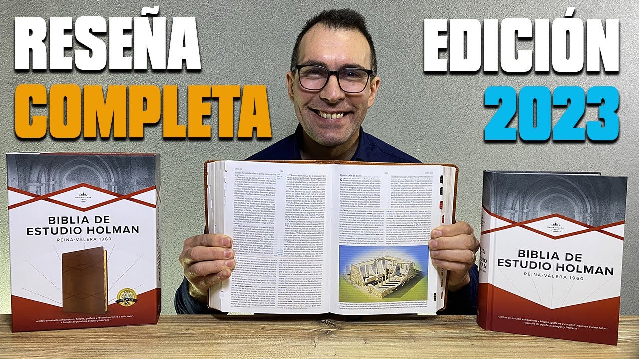 NUEVO DISEÑO de la Biblia de ESTUDIO HOLMAN - RESEÑA COMPLETA 2023