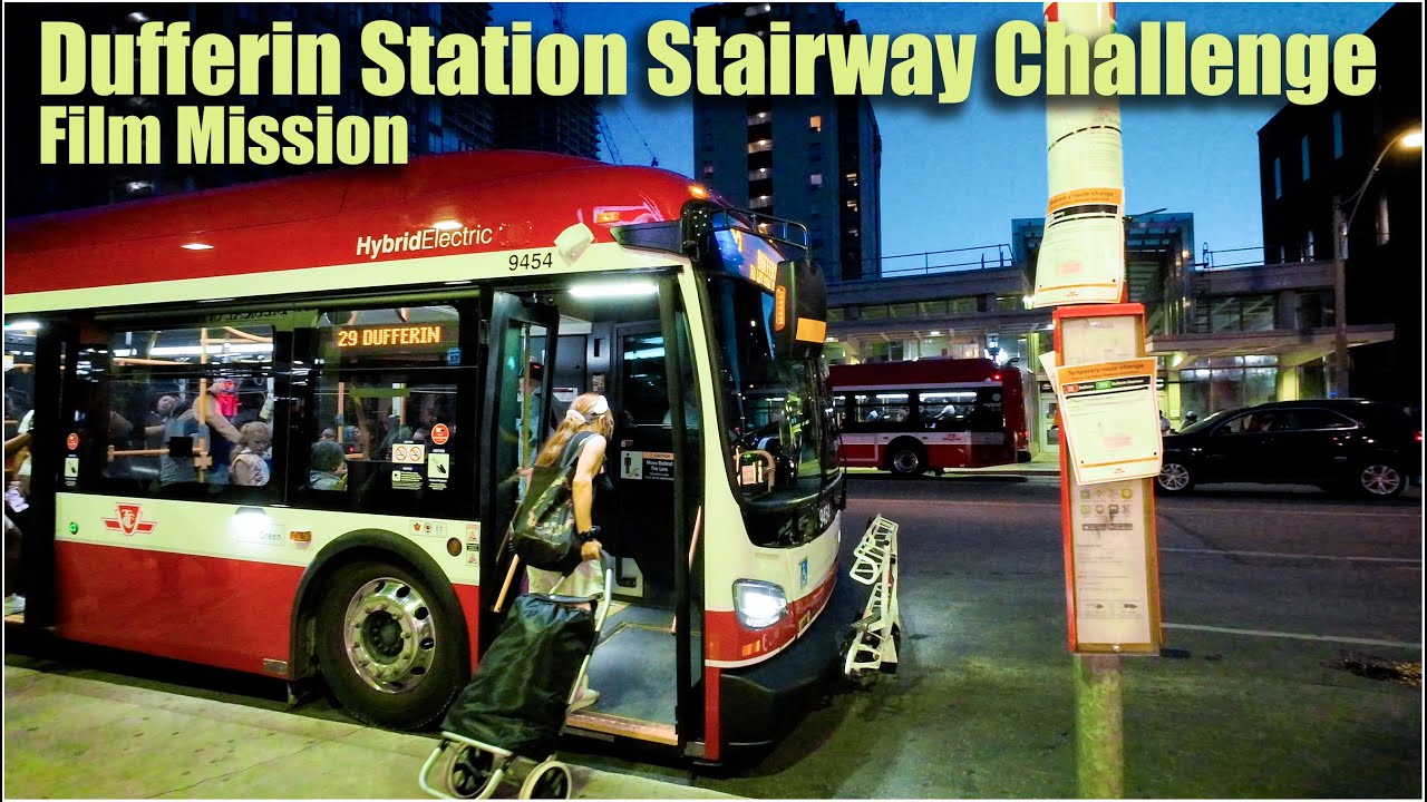 Dufferin's subway  Station  Stairway Challenge