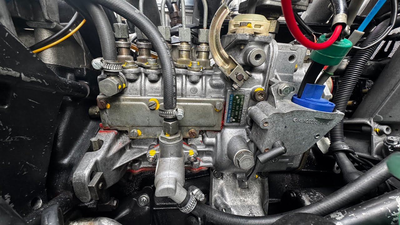 Einspritzpumpe aus- und einbauen – W201 OM602 (auch OM601 & OM603)