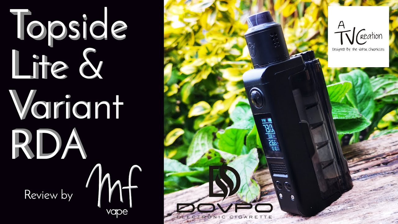 Набор Topside Lite/Variant RDA | Dovpo/TVC | Сквонк-мод 2 в 1 | 21700 | Полный обзор