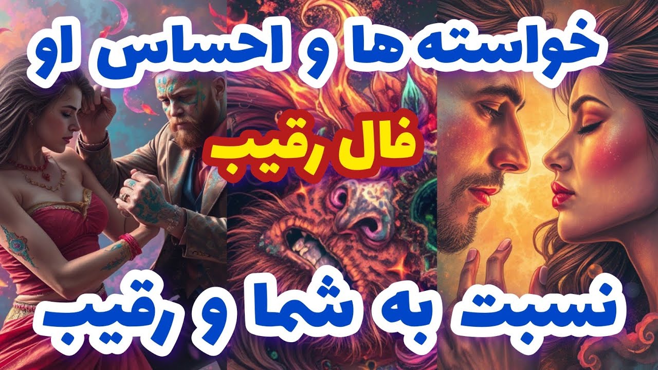 فال رقیب خواسته ها و احساس او نسبت به شما و رقیب