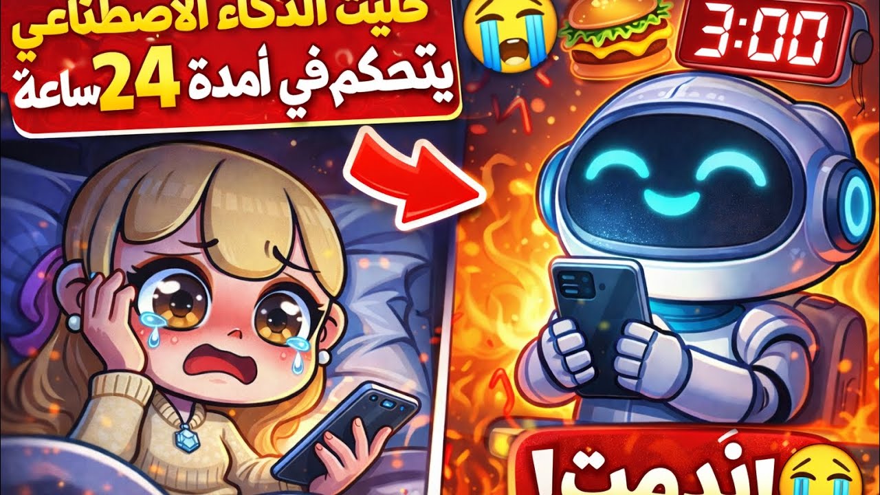 خليت الذكاء الاصطناعي يتحكم في لمدة24ساعة|( ندمت🤯)😭😭