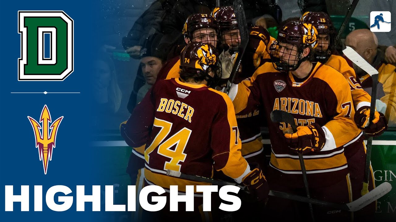 Dartmouth vs Arizona State | NCAA College Hockey | Highlights - December 27, 2025