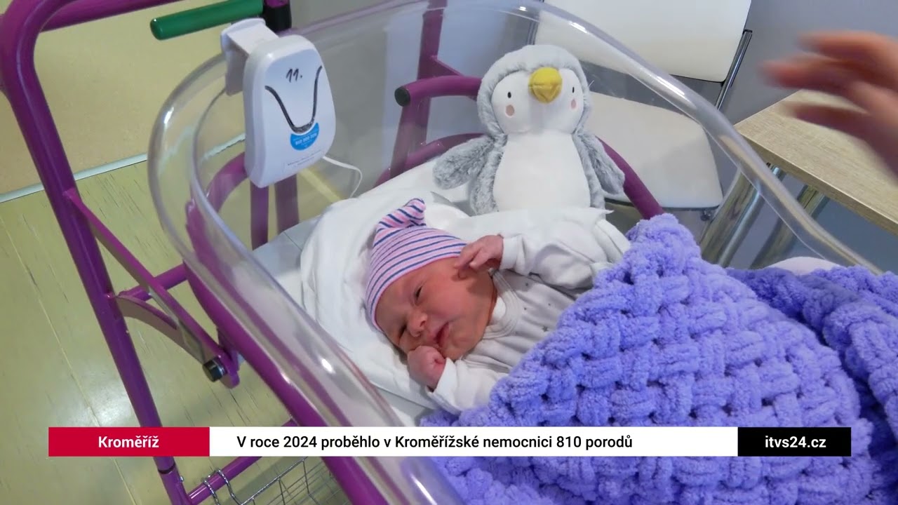 V Kroměřížské nemocnici proběhlo minulý rok 810 porodů