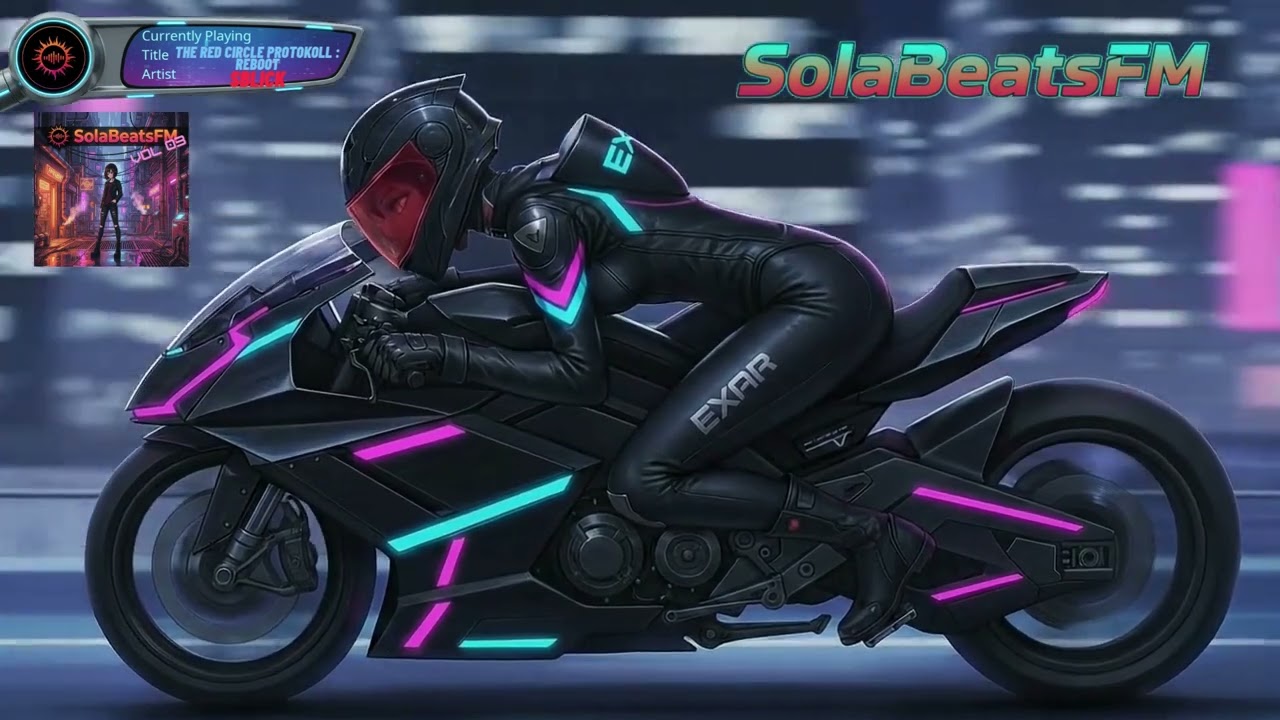 SolaBeatsFM - SBlick - The Red circle Protocol Reboot | 🎶 Industrial - Dark Electro - Cyberpunk 🎶
