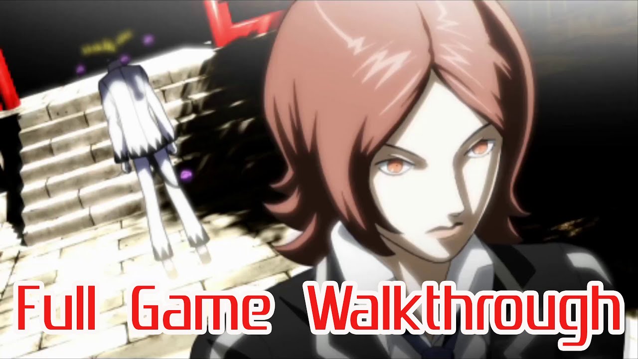 Persona 2 Innocent Sin Full Game Walkthrough No Commentary 4K