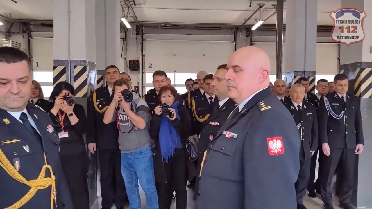 Przekazanie obowiązków KM PSP TYCHY